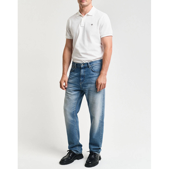 Product GANT ΜΠΛΟΥΖΑ ΚΜ REG SHIELD SS PIQUE POLO base image