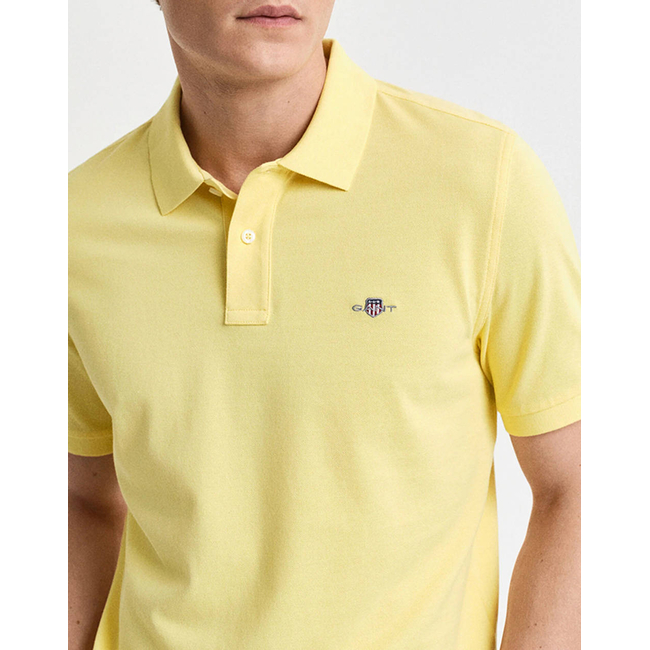 Product GANT ΜΠΛΟΥΖΑ ΚΜ REG SHIELD SS PIQUE POLO base image