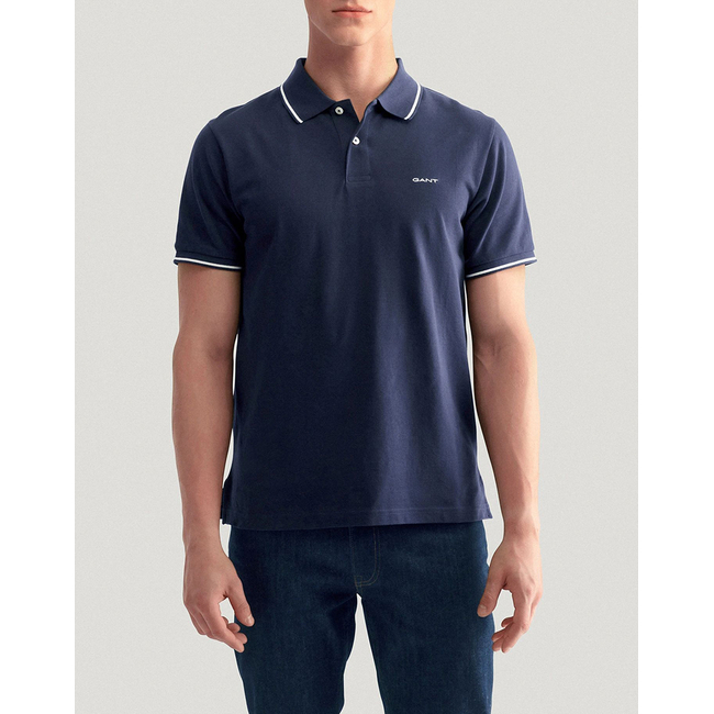Product GANT ΠΟΥΚΑΜΙΣΟ ΜΜ TIPPING SS PIQUE POLO base image