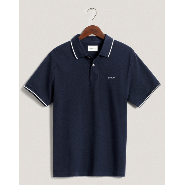 Product GANT ΠΟΥΚΑΜΙΣΟ ΜΜ TIPPING SS PIQUE POLO base image