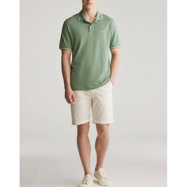 Product GANT ΠΟΥΚΑΜΙΣΟ ΜΜ TIPPING SS PIQUE POLO base image
