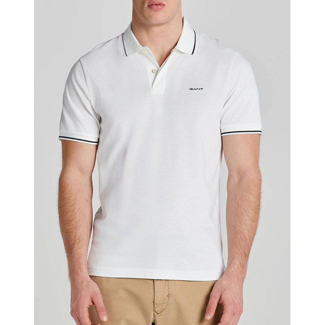 Product GANT ΠΟΥΚΑΜΙΣΟ ΜΜ TIPPING SS PIQUE POLO base image