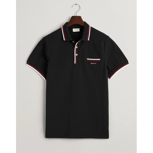Product GANT ΜΠΛΟΥΖΑ ΚΜ  2-COL TIPPING SS PIQUE POLO base image