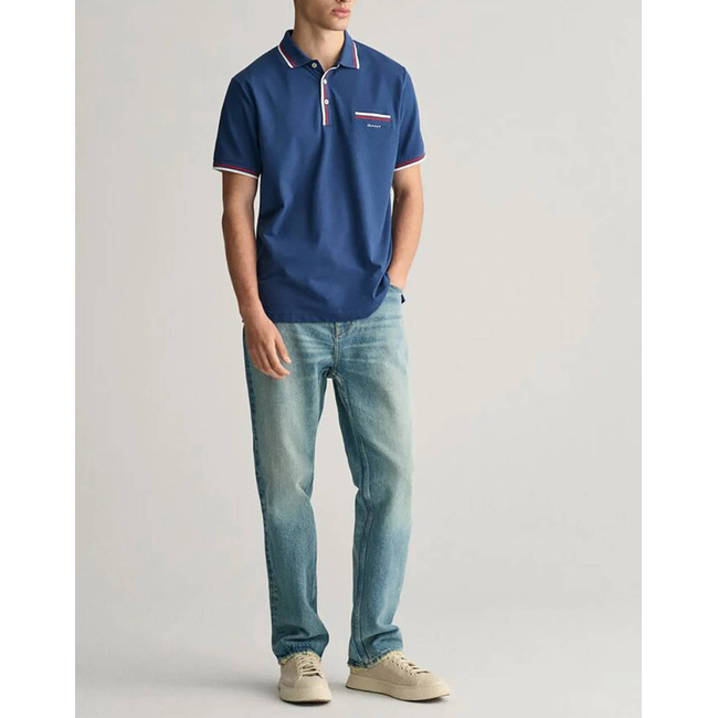 Product GANT ΜΠΛΟΥΖΑ ΚΜ  2-COL TIPPING SS PIQUE POLO base image