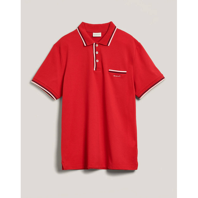 Product GANT ΜΠΛΟΥΖΑ ΚΜ  2-COL TIPPING SS PIQUE POLO base image