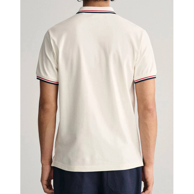 Product GANT 2-COL TIPPING SS PIQUE POLO T-SHIRT base image
