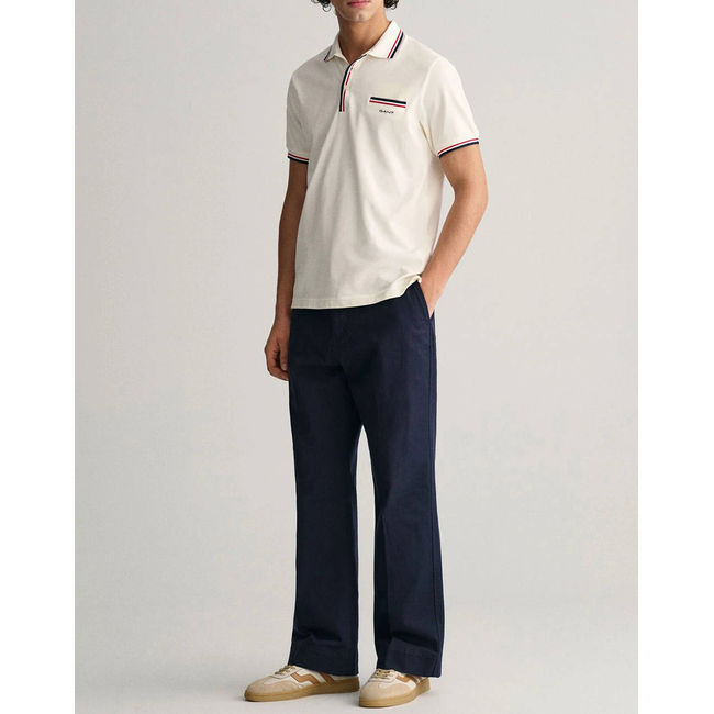 Product GANT 2-COL TIPPING SS PIQUE POLO T-SHIRT base image