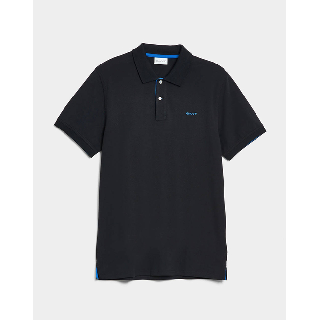 Product GANT KM REG CONTRAST PIQUE SS POLO T-SHIRT base image
