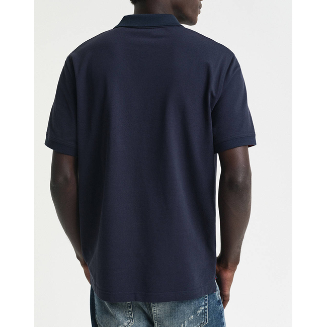 Product GANT KM REG CONTRAST PIQUE SS POLO T-SHIRT base image