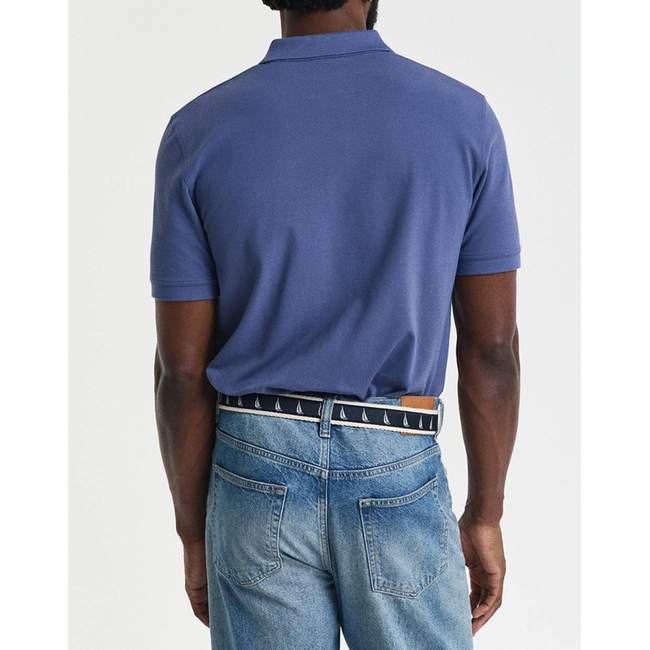 Product GANT KM REG CONTRAST PIQUE SS POLO T-SHIRT base image