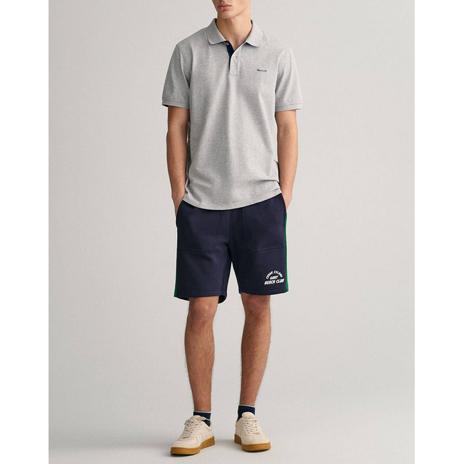 Product GANT KM REG CONTRAST PIQUE SS POLO T-SHIRT base image