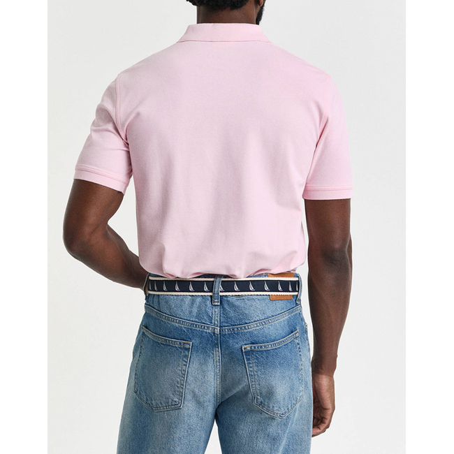Product GANT KM REG CONTRAST PIQUE SS POLO T-SHIRT base image