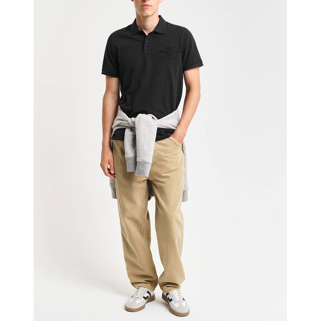 Product GANT REG TONAL SHIELD SS POLO base image