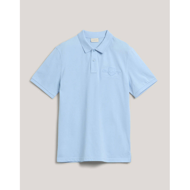 Product GANT REG TONAL SHIELD SS POLO base image