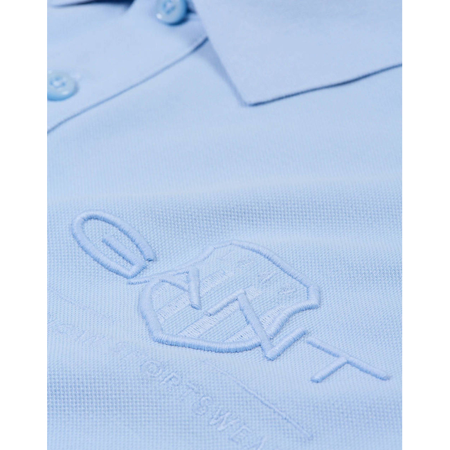 Product GANT REG TONAL SHIELD SS POLO base image