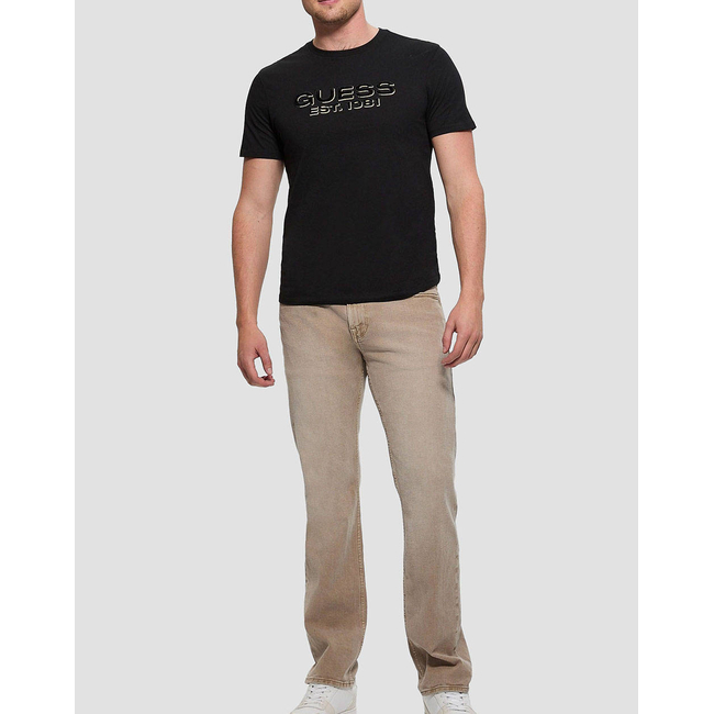 Product GUESS SS BSC VELVET LOGO TEE MEN'S T-SHIRT base image