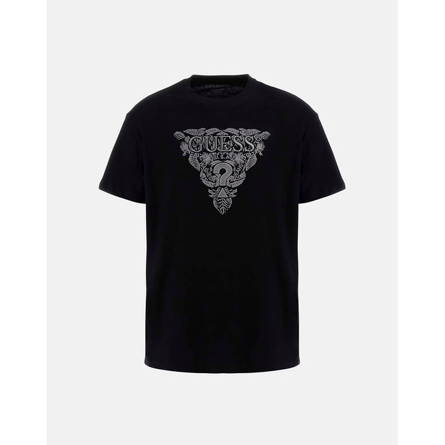 Product GUESS SS CN FLOWER EMBRO TEE MEN'S T-SHIRT base image