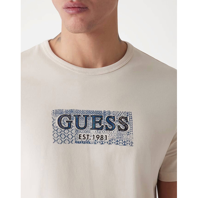 Product GUESS SS CN GUESS BOX TEE ΜΠΛΟΥΖΑ ΑΝΔΡΙΚΟ base image