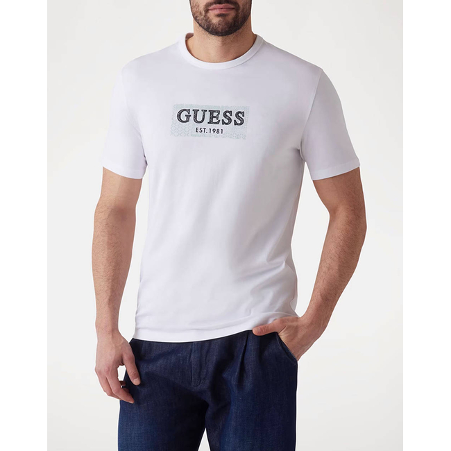 Product GUESS SS CN GUESS BOX TEE ΜΠΛΟΥΖΑ ΑΝΔΡΙΚΟ base image