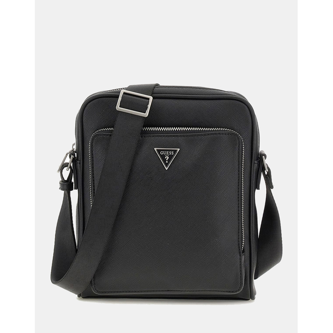 Product GUESS  MILANO TOP ZIP XBDY W FRT PCKT ΤΣΑΝΤΑ ΑΝΔΡΙΚΟ (Διαστάσεις: 20.5 x 24 x 5.5εκ.) base image