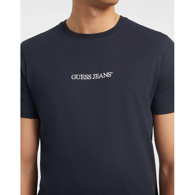 Product GUESS JEANS GJ SS CN SLIM LOGO EMBRO TEE MEN'S T-SHIRT base image