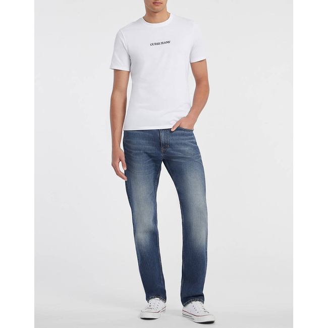 Product GUESS JEANS GJ SS CN SLIM LOGO EMBRO TEE MEN'S T-SHIRT base image