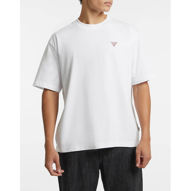 Product GUESS JEANS GJ SS CN OS MINI TRIANGLE TEE ΜΠΛΟΥΖΑ ΑΝΔΡΙΚΟ base image