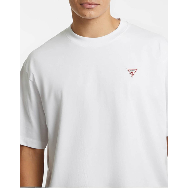 Product GUESS JEANS GJ SS CN OS MINI TRIANGLE TEE ΜΠΛΟΥΖΑ ΑΝΔΡΙΚΟ base image