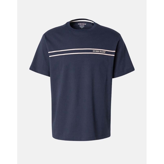 Product GUESS JEANS GJ SS CN REG CHEST STRIPE TEE MEN'S T-SHIRT base image