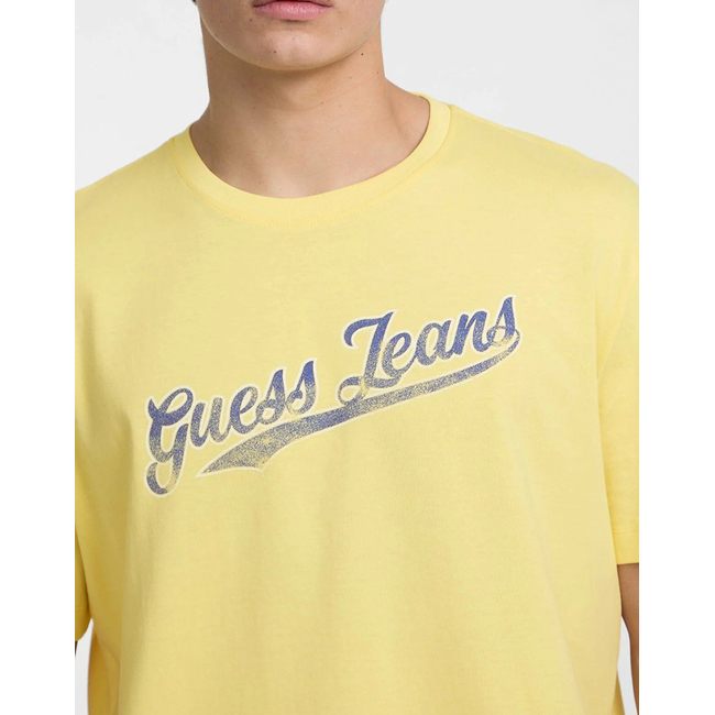 Product GUESS JEANS GJ SS CN REG 1981 TE - MID ORGANIC HEAVY JERSEY 205 ΜΠΛΟΥΖΑ ΑΝΔΡΙΚΟ base image
