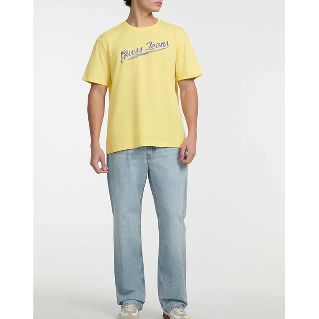 Product GUESS JEANS GJ SS CN REG 1981 TE - MID ORGANIC HEAVY JERSEY 205 ΜΠΛΟΥΖΑ ΑΝΔΡΙΚΟ base image