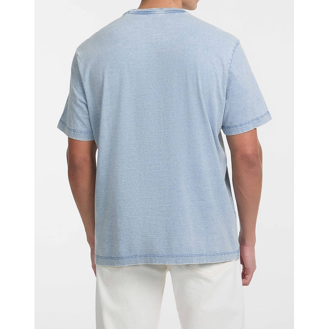 Product GUESS JEANS GJ SS CN REG PKT TEE - ORGANIC INDIGO COTTON 100 180 ΜΠΛΟΥΖΑ ΑΝΔΡΙΚΟ base image