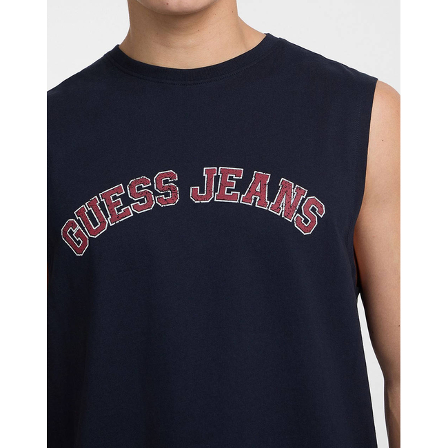 Product GUESS JEANS GJ MUSCLE COLLEGIATE - ORGANIC COTTON 160GSM ΜΠΛΟΥΖΑ ΑΝΔΡΙΚΟ base image