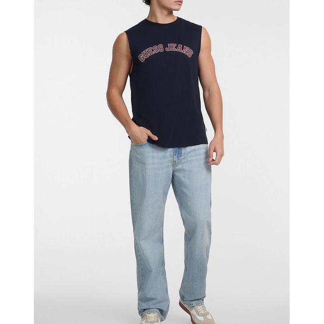 Product GUESS JEANS GJ MUSCLE COLLEGIATE - ORGANIC COTTON 160GSM ΜΠΛΟΥΖΑ ΑΝΔΡΙΚΟ base image