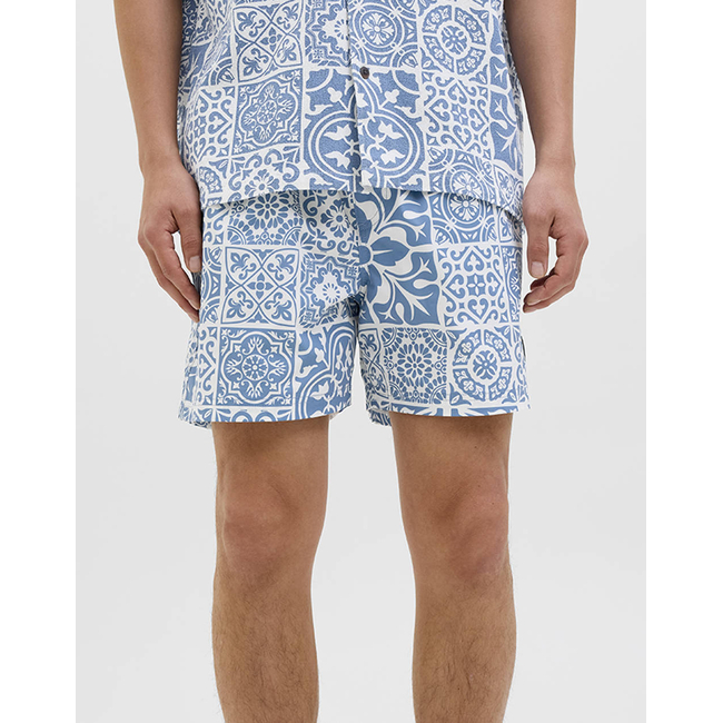 Product JACK&JONES JPSTMAUI JJSWIM AOP TILES AKM base image