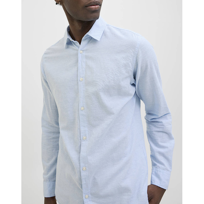 Product JACK&JONES JJEBREEZE LINEN BLEND SHIRT LS SN base image