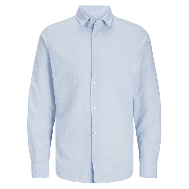 Product JACK&JONES JJEBREEZE LINEN BLEND SHIRT LS SN base image