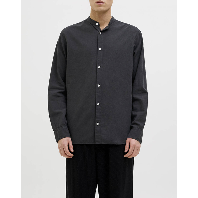 Product JACK&JONES JJEBREEZE LINEN BLEND BAND SHIRT LS SN base image