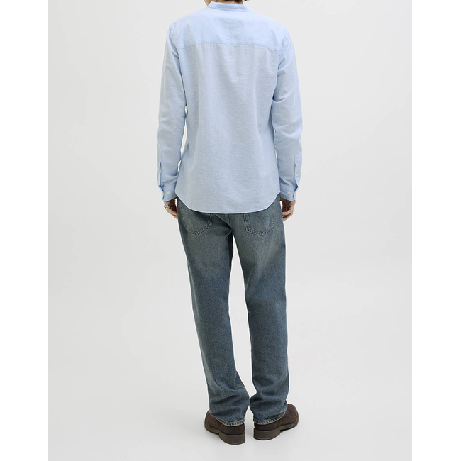 Product JACK&JONES JJEBREEZE LINEN BLEND BAND SHIRT LS SN base image