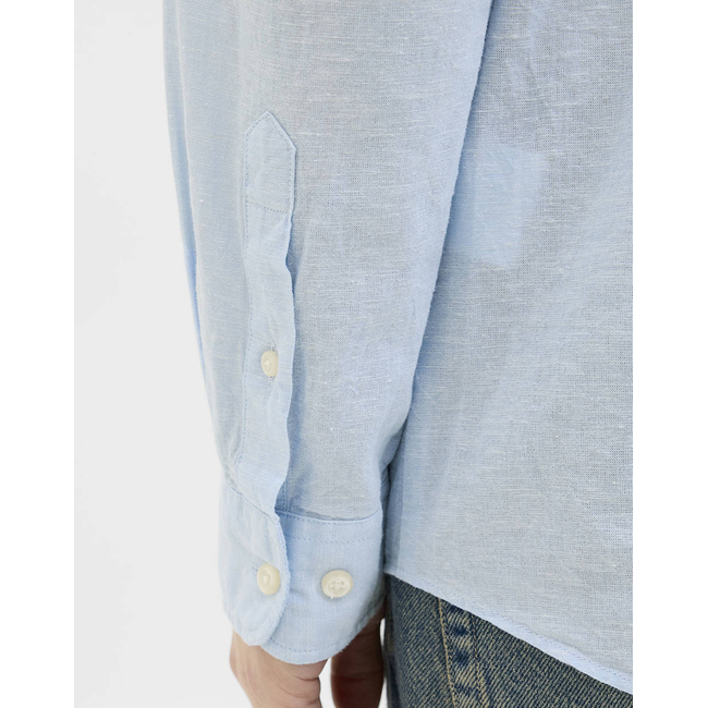 Product JACK&JONES JJEBREEZE LINEN BLEND BAND SHIRT LS SN base image