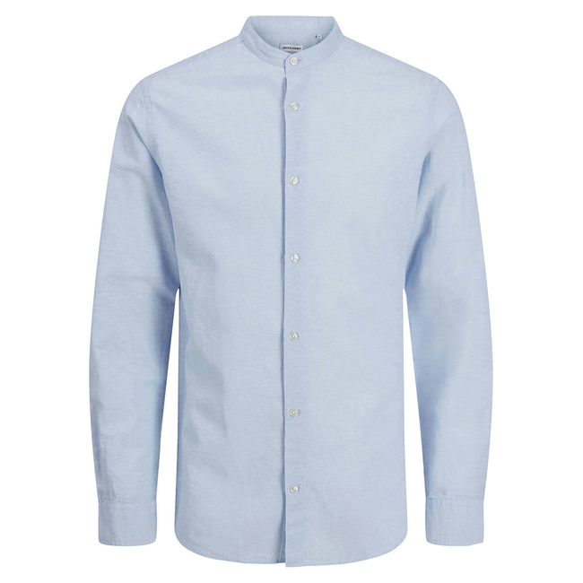 Product JACK&JONES JJEBREEZE LINEN BLEND BAND SHIRT LS SN base image