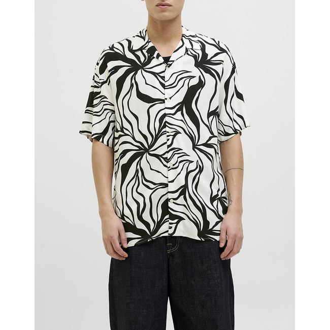Product JACK&JONES JJJEFF MONOCHROME RESORT SHIRT SS base image