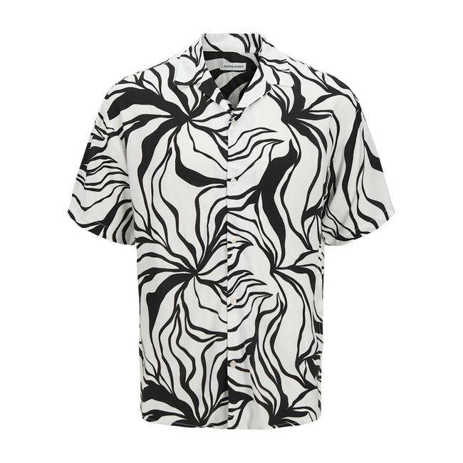 Product JACK&JONES JJJEFF MONOCHROME RESORT SHIRT SS base image
