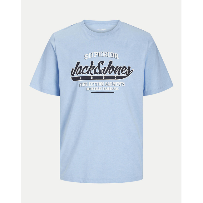Product JACK&JONES JJELOGO TEE SS O-NECK 2 COL SS25 SN base image