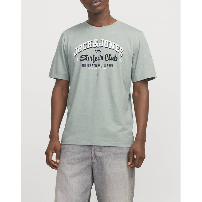 Product JACK&JONES JJELOGO TEE SS O-NECK 2 COL SS25 SN base image
