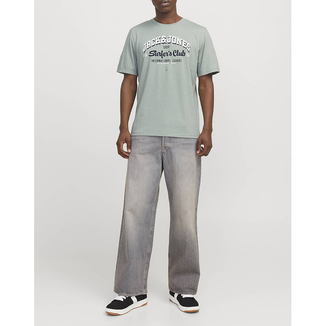 Product JACK&JONES JJELOGO TEE SS O-NECK 2 COL SS25 SN base image