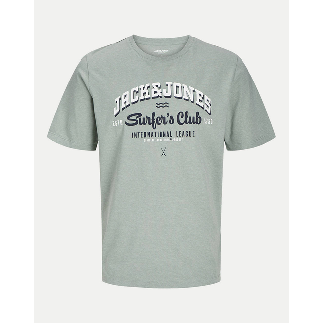 Product JACK&JONES JJELOGO TEE SS O-NECK 2 COL SS25 SN base image