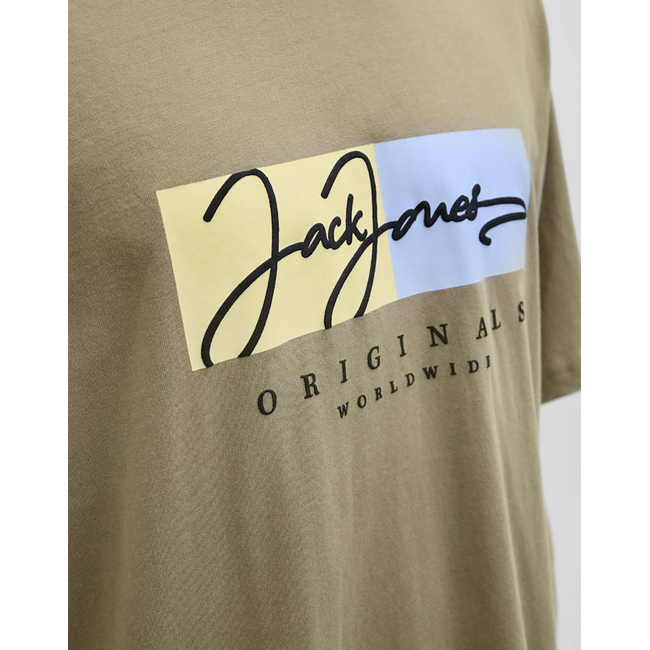 Product JACK&JONES JORFREDERIKSBERG BOX SCRIPT TEE SS CN LN base image