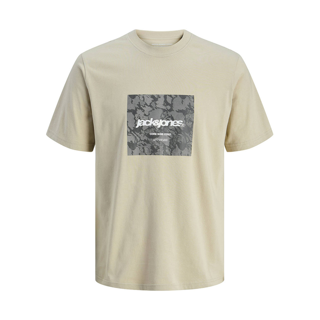 Product JACK&JONES JCOTARMAC CAMO FRONT TEE SS CREW NECK LN base image