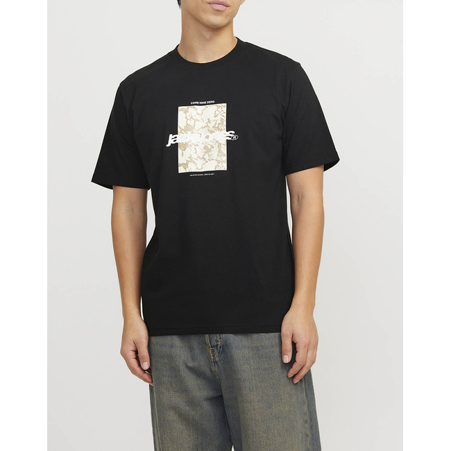 Product JACK&JONES JCOTARMAC CAMO FRONT TEE SS CREW NECK LN base image